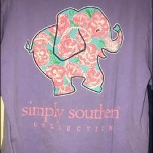 Simply southern elephant shirt